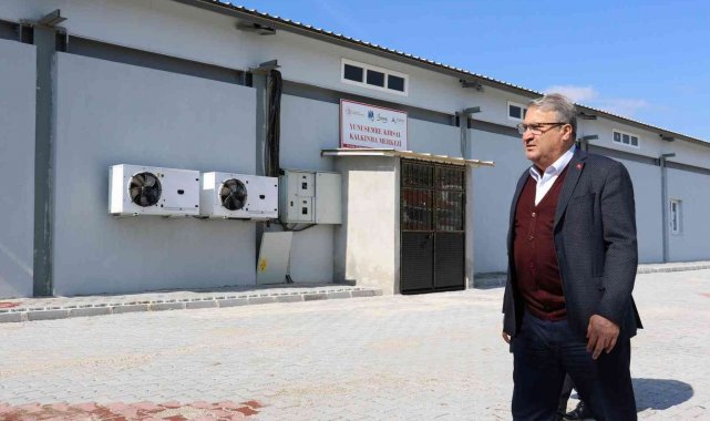 Başkan Çerçi Yuntdağı'ndaki yatırımları inceledi