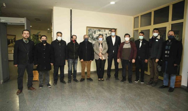 Başkan Çerçioğlu, AGC yönetimini ağırladı