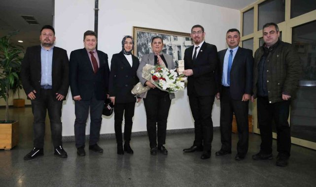 Başkan Çerçioğlu, Nazilli Gazeteciler Cemiyeti'ni ağırladı