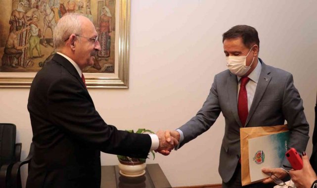 Başkan Deveci Kılıçdaroğlu ve Akşener&#039;le görüştü