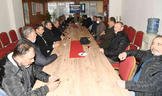 Başkan Ergin, muhtarlarla bir araya geldi