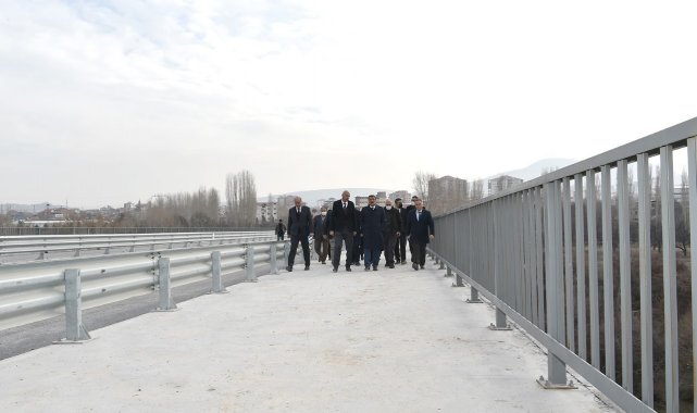 Başkan Gürkan, kuzey kuşak yolunda incelemelerde bulundu