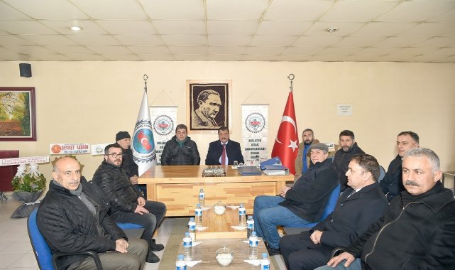 Başkan Gürkan'dan ağaç sanatkarları odasına ziyaret