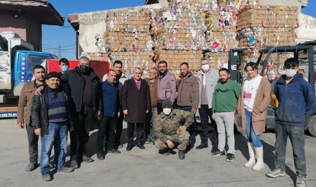 Başkan Işık, Katı Atık Toplama ve Ayırma Tesisi&#039;ni ziyaret etti