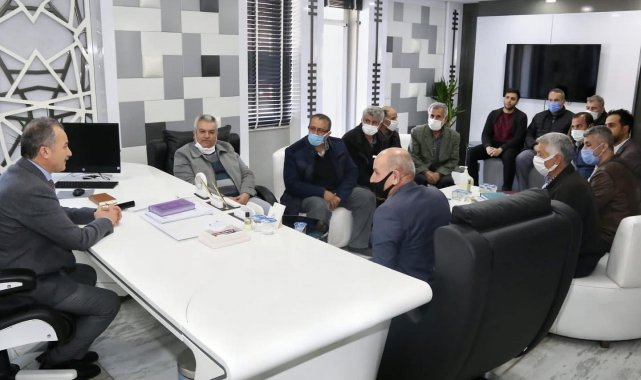 Başkan Kılınç, Mara Mahallesi muhtarı ve sakinlerini ağırladı