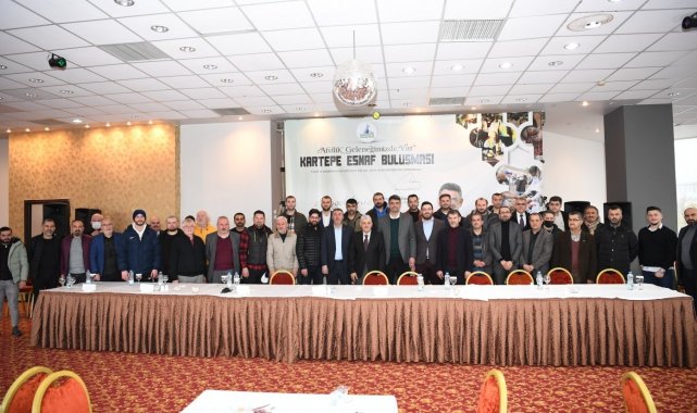 Başkan Kocaman, esnafla bir araya geldi