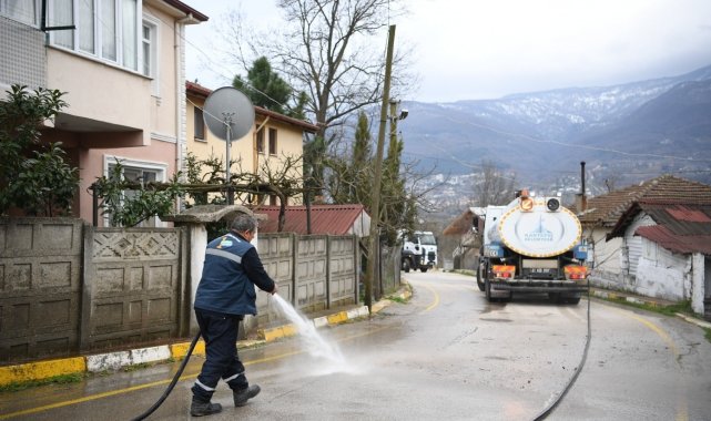 Başkan Kocaman, ilçe genelindeki temizlik çalışmalarını denetledi