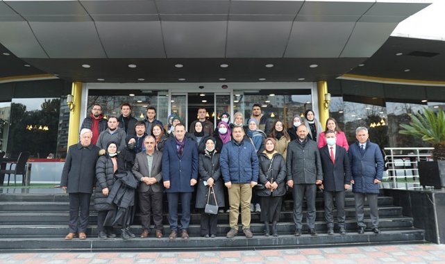 Başkan Osman Nuri Ekim öğrencilerle buluştu