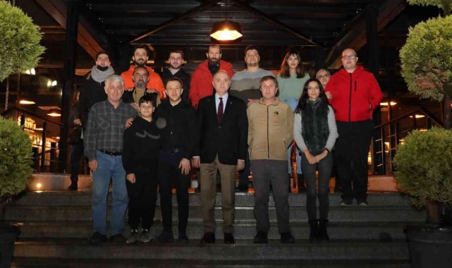 Başkan Özlü, İHA ile bir araya geldi