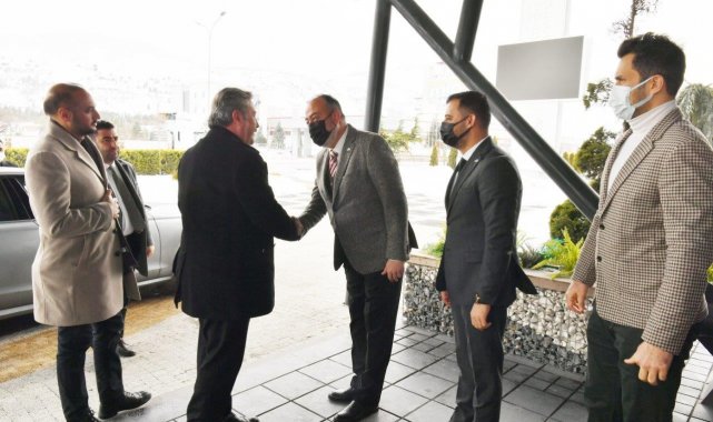 Başkan Palancıoğlu'ndan Başkan İmamoğlu'na ziyaret