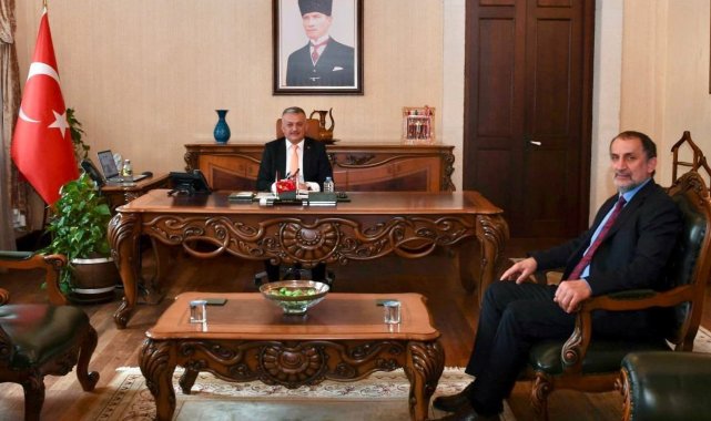 Başkan Şahin, Vali Yazıcı&#039;yı ziyaret etti