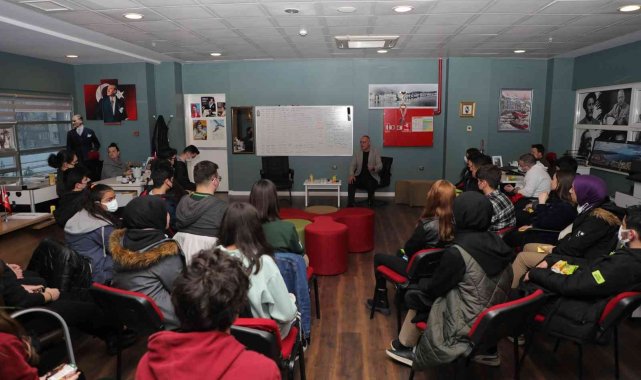 Başkan Sertaslan gençlerle bir araya geldi