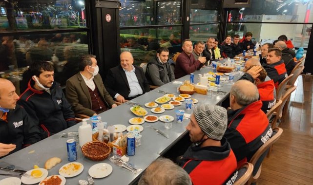 Başkan Tavlı, Temizlik İşleri Müdürlüğü personelleriyle buluştu