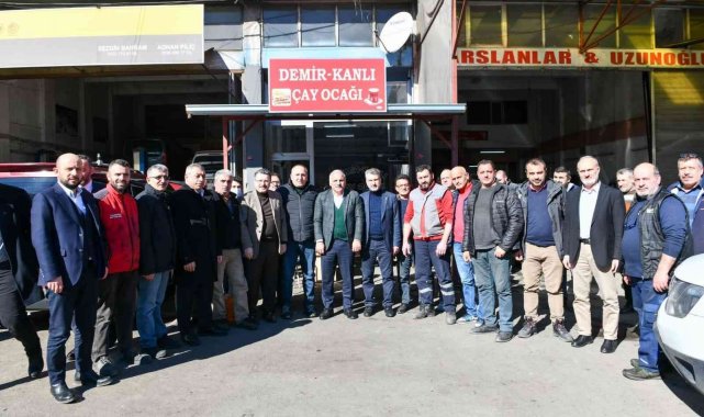 Başkan Zorluoğlu, sanayi esnafı ile bir araya geldi