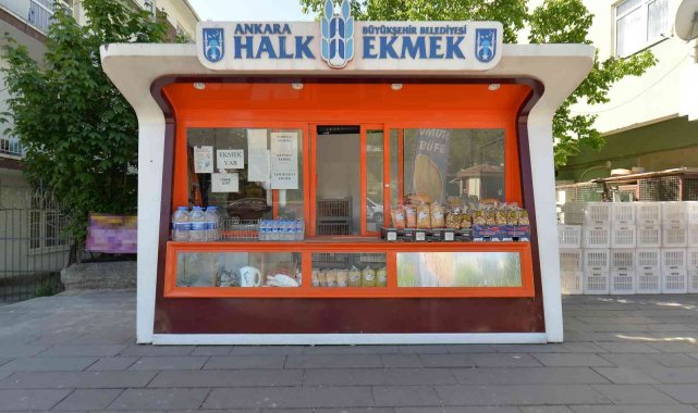 Başkent'teki Halk Ekmek büfe sayısı 421'e yükseldi