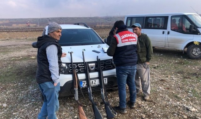 Batman&#039;da kaçak avcılık yapanlara ceza yağdı