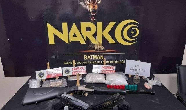 Batman'da uyuşturucu operasyonu: 1 tutuklama