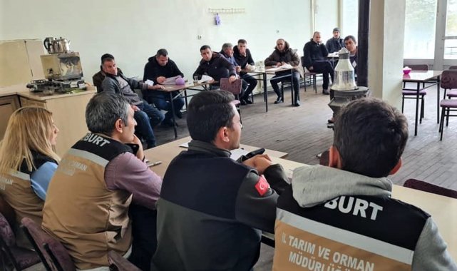 Bayburtlu çiftçilere eğitimler devam ediyor