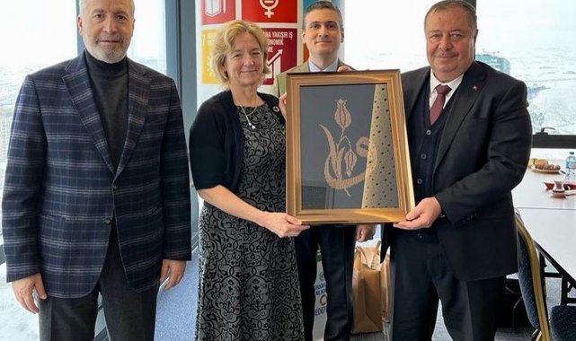 Belediye Başkanı Ramazan, UNDP Temsilcisi Vinton ile bir araya geldi