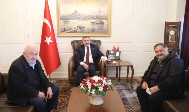 Beyaz Ay'dan Vali Atay'a ziyaret