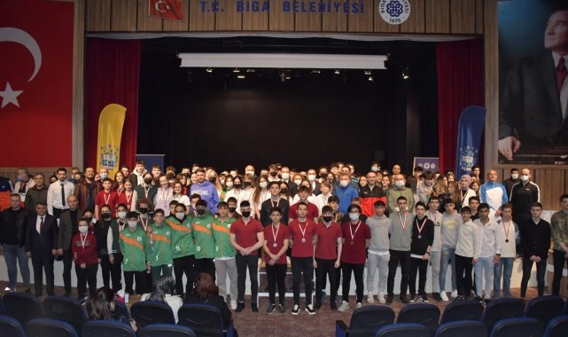 Biga Gençlik Oyunları'nda muhteşem son