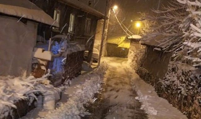 Bilecik'te taşımalı eğitime kar engeli