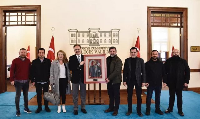 Bilecikspor&#039;dan Vali Kızılkaya&#039;ya ziyaret