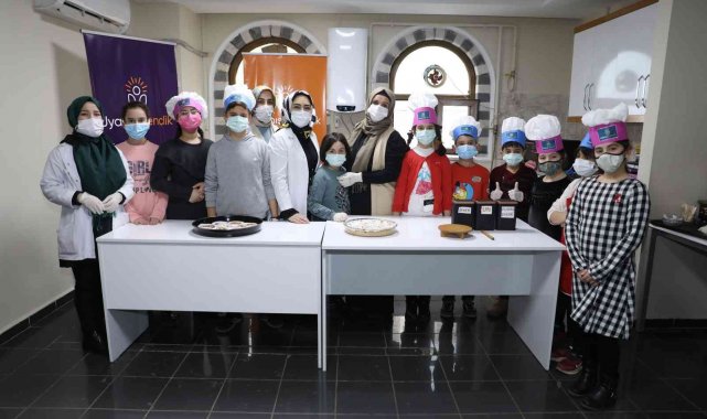 Bilgievi öğrencileri mutfakta hünerlerini sergiledi