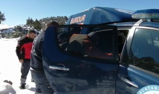 Bin 200 rakımda rahatsızlanan çobanın yardımına UMKE ve itfaiye yetişti