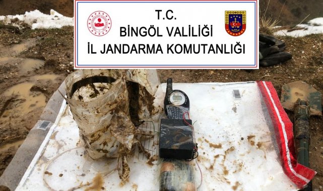 Bingöl'de EYP düzeneği imha edildi