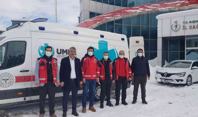 Bingöl'e tam donanımlı UMKE aracı tahsis edildi