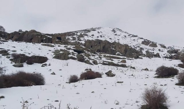 Bininler Kaya Evleri turizme açılıyor