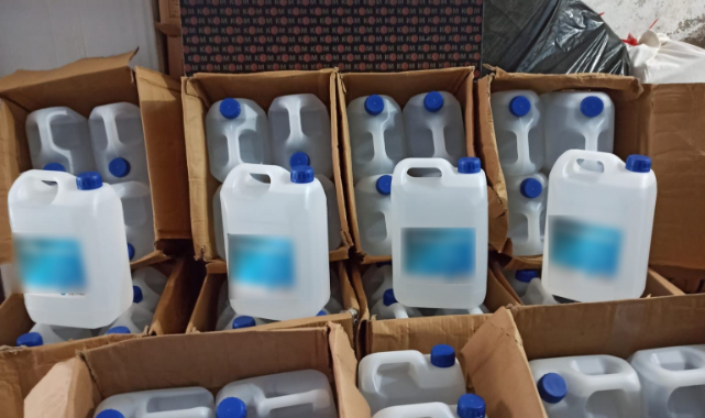 Bodrum&#039;da Sahte Alkol Operasyonu