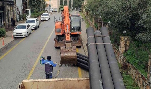Bodrum'da içme suyu hatlarını yenileniyor