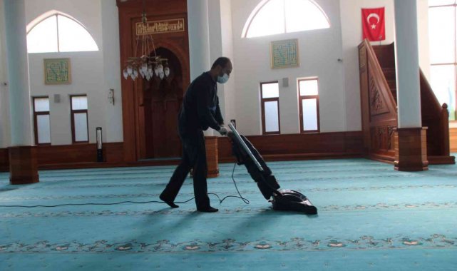 Bodrum'daki camiler pırıl pırıl oluyor