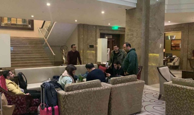 Bodrumlu turizmciler savaşın 5'inci gününde Harkov'dan çıkarıldı