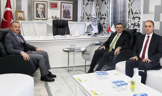 Bölge İdare Mahkemesi Başkanı Kahraman, Başkan Kılınç ile bir araya geldi