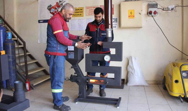 Bu soba 500 lirayla kışı çıkartıyor