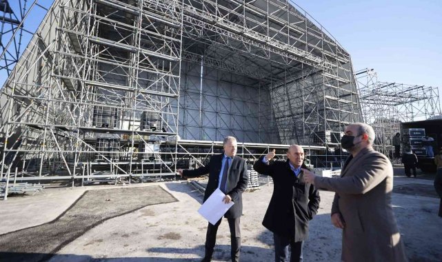 Buca Metrosu'nun temelinin atılacağı 14 Şubat öncesi hazırlıklar sürüyor