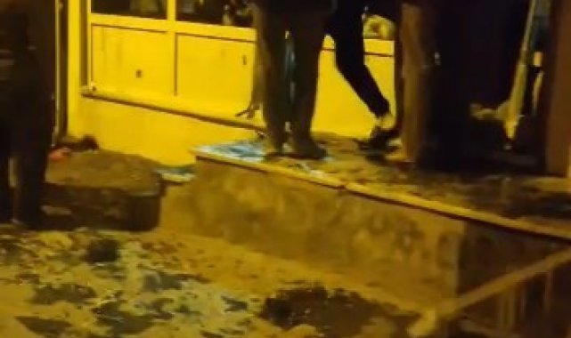 Bursa'da küçük tüp patladı, yangın çıktı