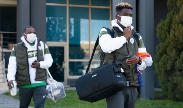 Bursaspor, Samsun'a hareket etti!