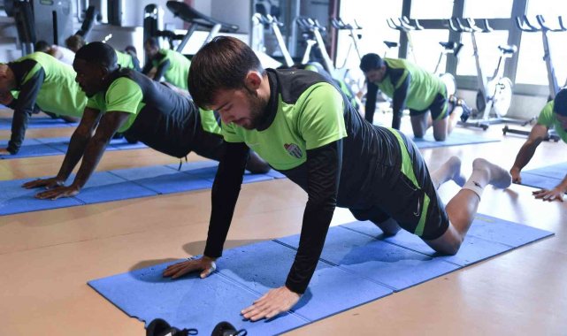 Bursaspor'da Boluspor maçı hazırlıkları devam ediyor