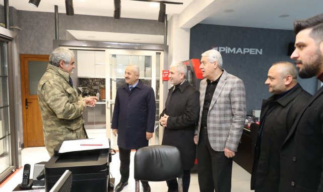 Büyükgöz, esnaf ile bir araya geldi