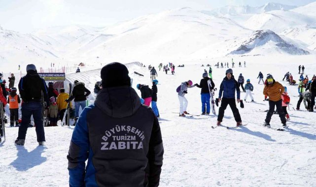 Büyükşehir Zabıtası Erciyes'te