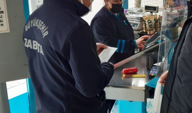 Büyükşehir Zabıtasından KDV denetimi