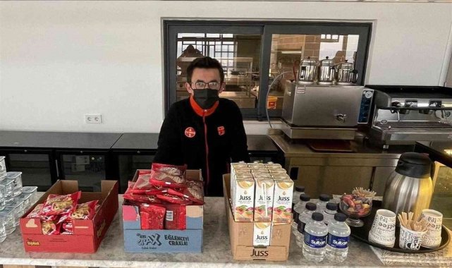 Büyükşehir'den öğrencilere ücretsiz kafeterya hizmeti