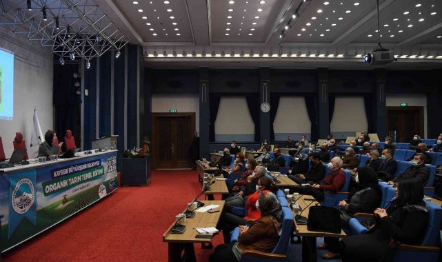Büyükşehir'in 'Organik Tarım Eğitimi' sona erdi
