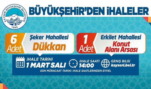 Büyükşehirden arsa, işyeri ve akaryakıt istasyonu ihaleleri