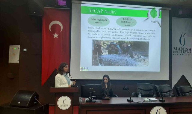 Büyükşehirin çevreci yatırımları, Manisa CBÜ'de anlatıldı