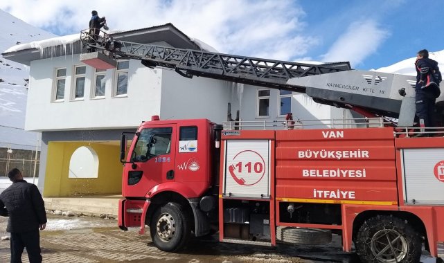 Buz timi görev başında